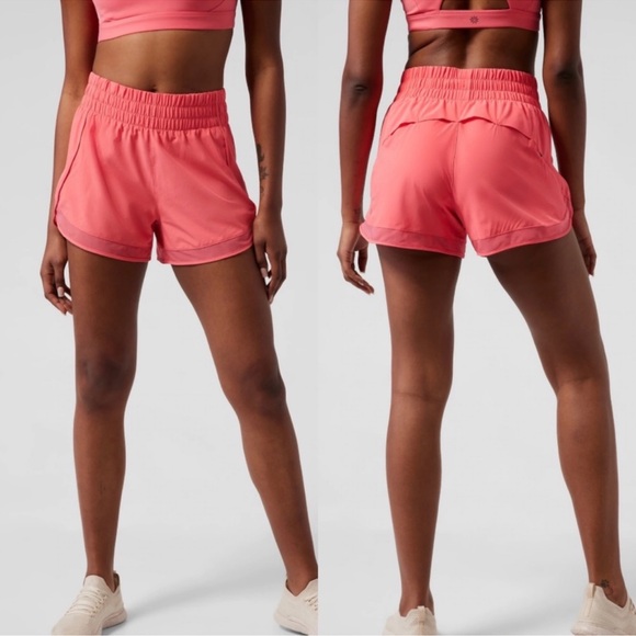 Athleta Mesh Racer Run Short